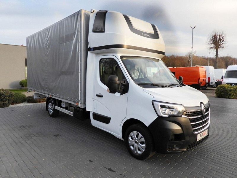 Renault MASTER PLANDEKA 10 PALET WEBASTO TEMPOMAT LEDY PNEUMATYKA KLIMAT - Тентованный фургон: фото 4 Renault MASTER PLANDEKA 10 PALET WEBASTO TEMPOMAT LEDY PNEUMATYKA KLIMAT - Тентованный фургон: фото 4