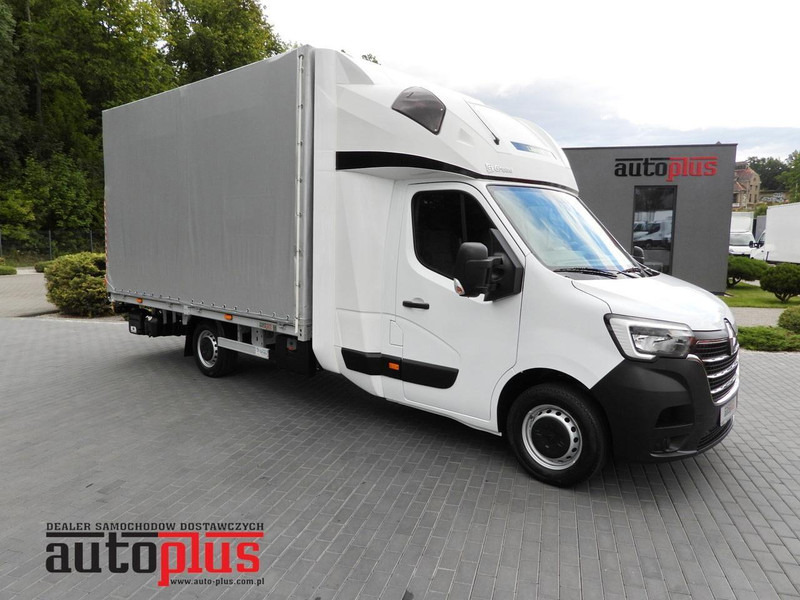 Renault MASTER PLANDEKA WINDA 10 PALET WEBASTO TEMPOMAT LEDY KLIMATYZACJ - Тентованный фургон: фото 1 Renault MASTER PLANDEKA WINDA 10 PALET WEBASTO TEMPOMAT LEDY KLIMATYZACJ - Тентованный фургон: фото 1