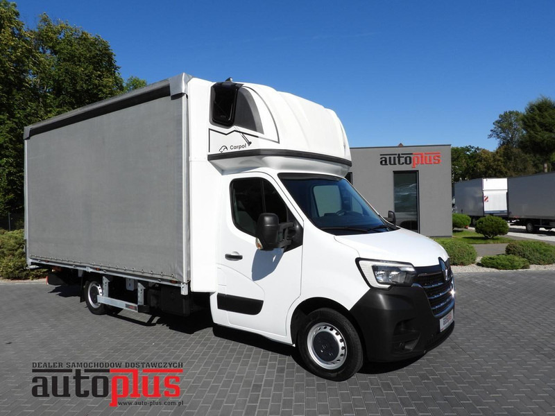 Renault MASTER PLANDEKA WINDA 10 PALET WEBASTO TEMPOMAT LEDY PNEUMATYKA - Тентованный фургон: фото 1 Renault MASTER PLANDEKA WINDA 10 PALET WEBASTO TEMPOMAT LEDY PNEUMATYKA - Тентованный фургон: фото 1