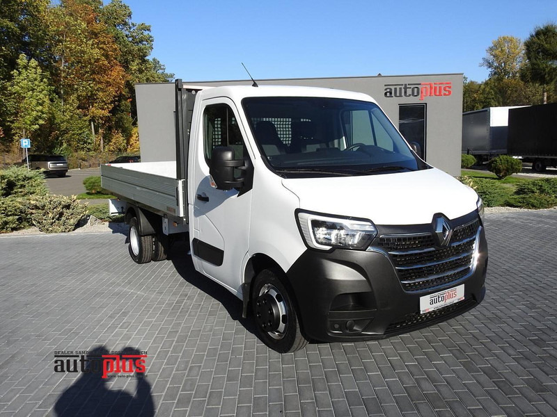 Renault MASTER SKRZYNIA TEMPOMAT KLIMATYZACJA LEDY BLIŹNIACZE KOŁA 130K - Малотоннажный бортовой грузовик: фото 1 Renault MASTER SKRZYNIA TEMPOMAT KLIMATYZACJA LEDY BLIŹNIACZE KOŁA 130K - Малотоннажный бортовой грузовик: фото 1