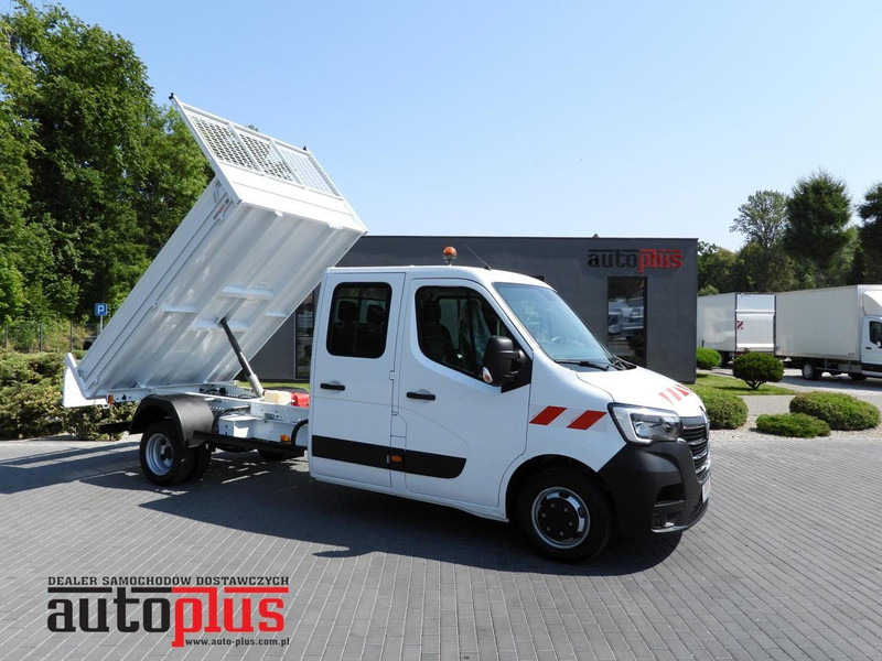 Renault MASTER WYWROTKA PODWÓJNA KABINA DOKA 6 MIEJSC TEMPOMAT LEDY BLIŹ - Малотоннажный самосвал, Грузопассажирский фургон: фото 1 Renault MASTER WYWROTKA PODWÓJNA KABINA DOKA 6 MIEJSC TEMPOMAT LEDY BLIŹ - Малотоннажный самосвал, Грузопассажирский фургон: фото 1