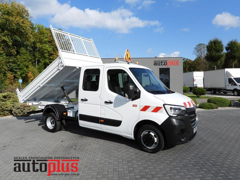 Renault MASTER WYWROTKA PODWÓJNA KABINA DOKA 6 MIEJSC TEMPOMAT LEDY BLIŹ - Малотоннажный самосвал, Грузопассажирский фургон: фото 1 Renault MASTER WYWROTKA PODWÓJNA KABINA DOKA 6 MIEJSC TEMPOMAT LEDY BLIŹ - Малотоннажный самосвал, Грузопассажирский фургон: фото 1