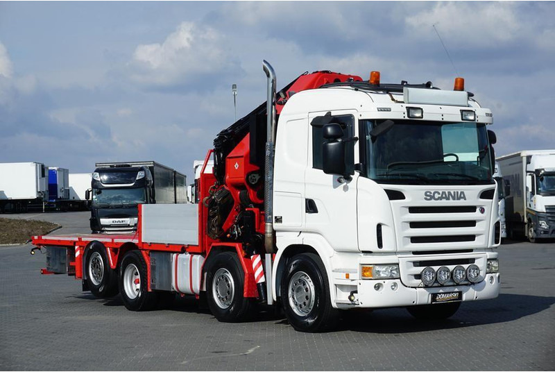 Scania G 480 / 8 X 2 / SKRZYNIOWY + HDS / HMF THOR - O K6 + JIB FJ 2000 - Грузовик бортовой/ Платформа, Автоманипулятор: фото 2 Scania G 480 / 8 X 2 / SKRZYNIOWY + HDS / HMF THOR - O K6 + JIB FJ 2000 - Грузовик бортовой/ Платформа, Автоманипулятор: фото 2