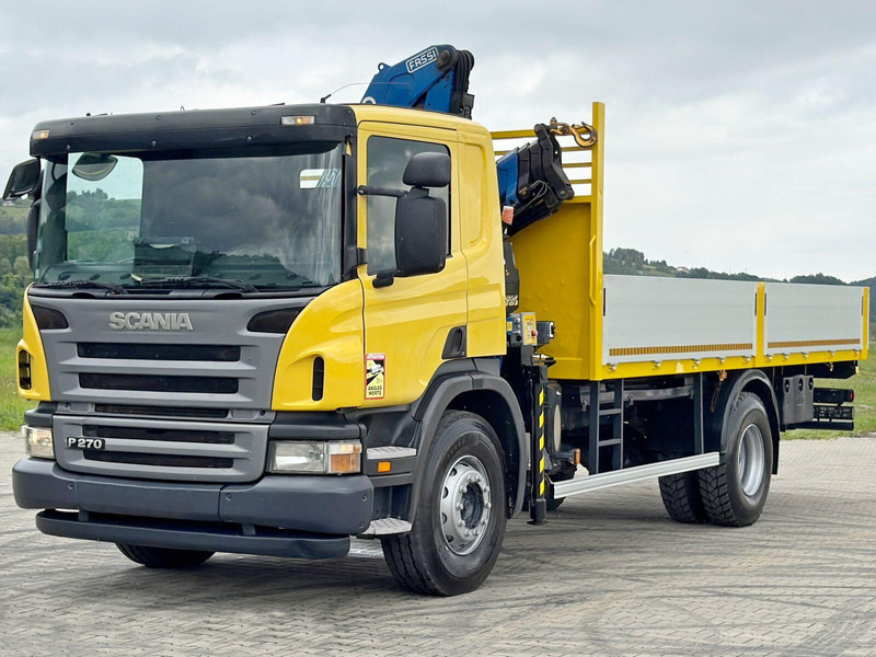 Scania P 270 * FASSI F110A.23 + FUNK * TOPZUSTAND - Грузовик бортовой/ Платформа, Автоманипулятор: фото 4 Scania P 270 * FASSI F110A.23 + FUNK * TOPZUSTAND - Грузовик бортовой/ Платформа, Автоманипулятор: фото 4