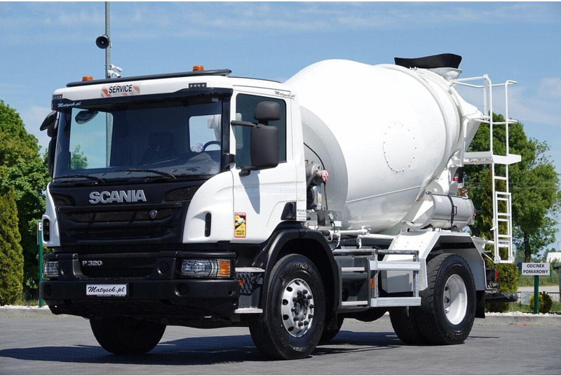 Scania P 320 / BETONOMIESZARKA / GRUSZKA / 6 m3 / EURO 6 - Автобетоносмеситель: фото 1 Scania P 320 / BETONOMIESZARKA / GRUSZKA / 6 m3 / EURO 6 - Автобетоносмеситель: фото 1