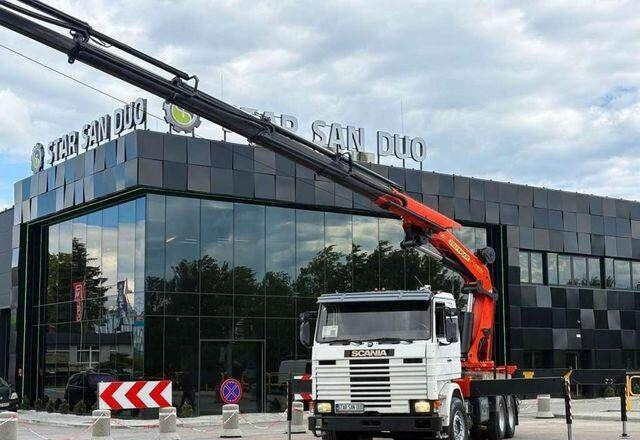 Scania R143 HL 6x2 PALFINGER PK44002 Crane Kran - Грузовик бортовой/ Платформа, Автоманипулятор: фото 3 Scania R143 HL 6x2 PALFINGER PK44002 Crane Kran - Грузовик бортовой/ Платформа, Автоманипулятор: фото 3