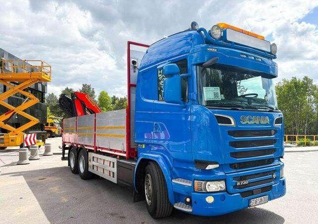 Грузовик бортовой/ Платформа, Автоманипулятор Scania R730: фото 11
