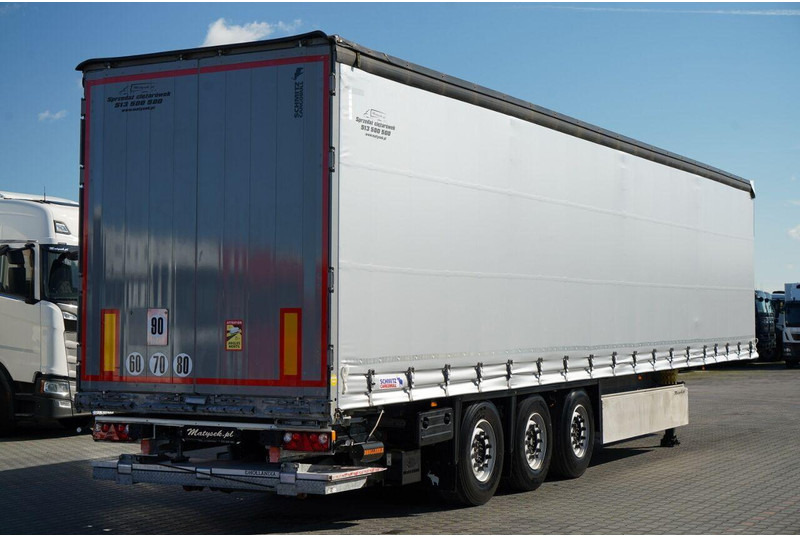 Schmitz Cargobull FIRANKA / WINDA ZAŁADOWCZA / 2x OŚ PODNOSZONA / KOSZ NA PALETY - Тентованный полуприцеп: фото 1 Schmitz Cargobull FIRANKA / WINDA ZAŁADOWCZA / 2x OŚ PODNOSZONA / KOSZ NA PALETY - Тентованный полуприцеп: фото 1