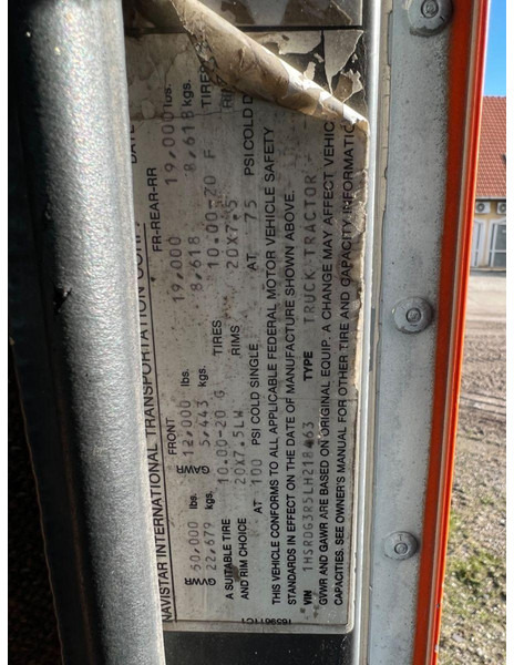 Тягач MACK INTERNATIONAL FSG 385: фото 8