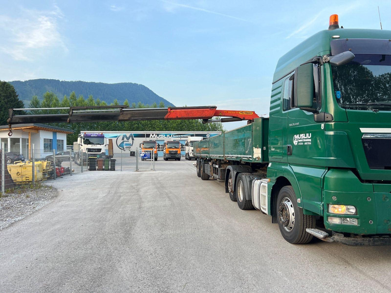 MAN TGX 26.440 6x2 + Flatbed semi trailer + Crane PK26002 - Тягач: фото 4 MAN TGX 26.440 6x2 + Flatbed semi trailer + Crane PK26002 - Тягач: фото 4