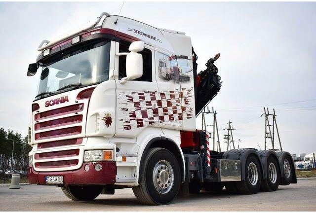Scania R 480 8x4 FASSI 455 EURO 5 KRAN CRAN - Тягач: фото 4 Scania R 480 8x4 FASSI 455 EURO 5 KRAN CRAN - Тягач: фото 4