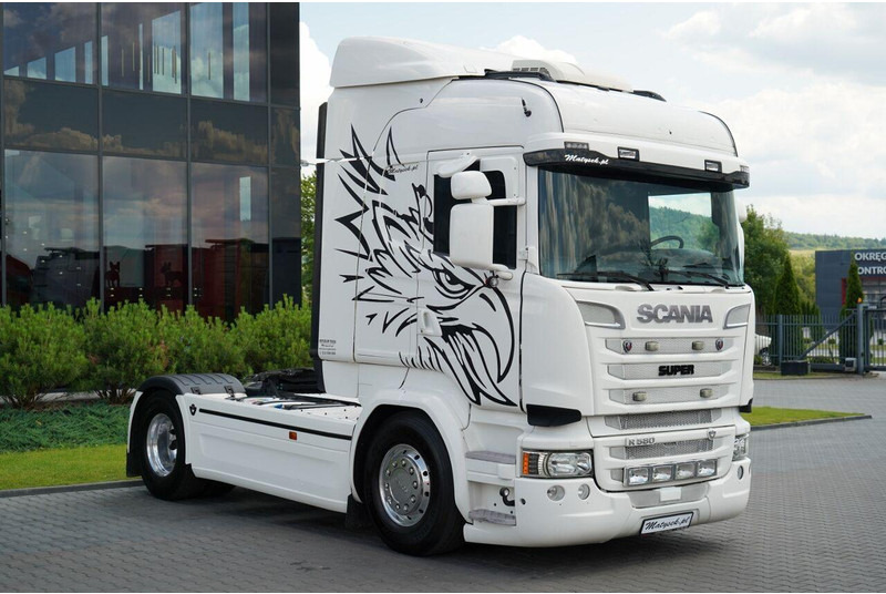 Scania R 580 / V8 / RETARDER / FULL AIRMATIC / I-PARK COOL/ SKÓRY / OPO - Тягач: фото 2 Scania R 580 / V8 / RETARDER / FULL AIRMATIC / I-PARK COOL/ SKÓRY / OPO - Тягач: фото 2