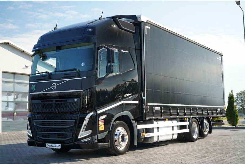Volvo FH 500 / MEGA / ZESTAW TANDEM PRZEJAZDOWY 120 M3 / 2024 / I-PARK - Тентованный грузовик: фото 1 Volvo FH 500 / MEGA / ZESTAW TANDEM PRZEJAZDOWY 120 M3 / 2024 / I-PARK - Тентованный грузовик: фото 1