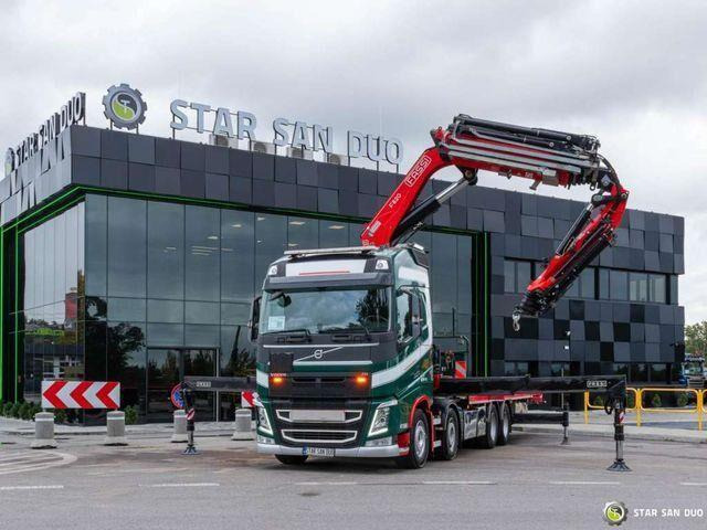 Volvo FH 510 8x4 FASSI F820 RA2.26 Fly Jib Crane Kran - Грузовик бортовой/ Платформа, Автоманипулятор: фото 3 Volvo FH 510 8x4 FASSI F820 RA2.26 Fly Jib Crane Kran - Грузовик бортовой/ Платформа, Автоманипулятор: фото 3