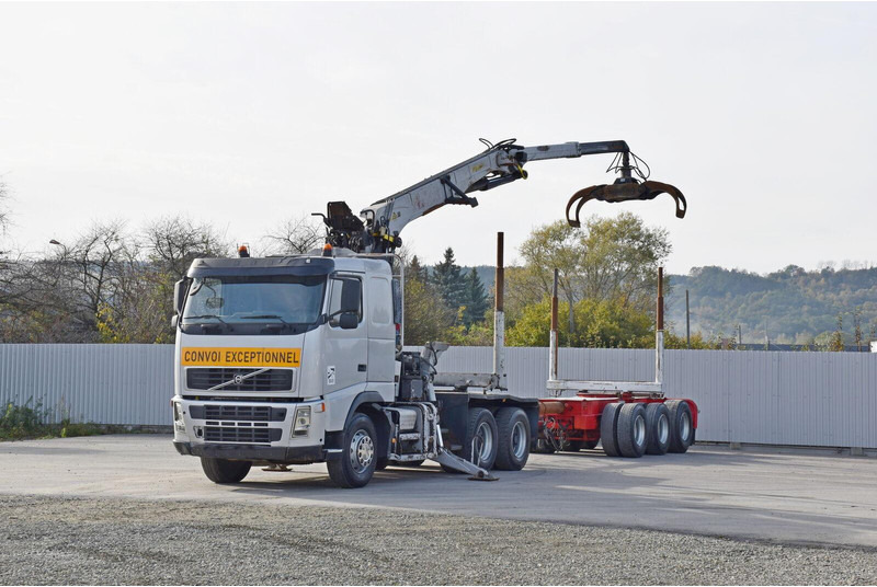 Volvo FH 520 * EPSILON E260L83 * Anhänger /6x4 - Лесовоз, Автоманипулятор: фото 2 Volvo FH 520 * EPSILON E260L83 * Anhänger /6x4 - Лесовоз, Автоманипулятор: фото 2