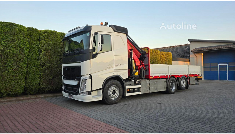 Volvo FH 540 - Flatbed+crane 6x2 - Грузовик бортовой/ Платформа, Автоманипулятор: фото 2 Volvo FH 540 - Flatbed+crane 6x2 - Грузовик бортовой/ Платформа, Автоманипулятор: фото 2