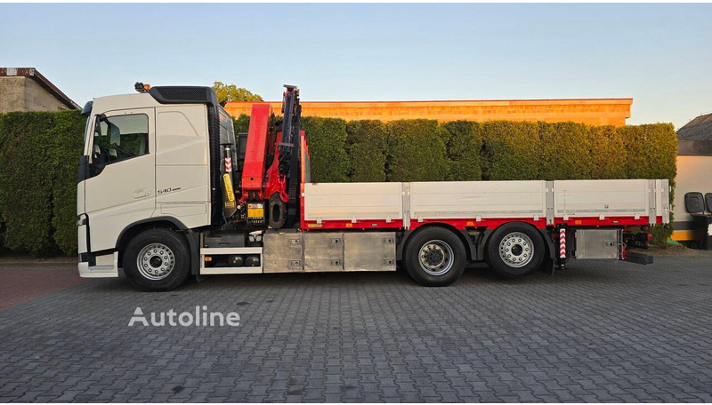 Volvo FH 540 - Flatbed+crane 6x2 - Грузовик бортовой/ Платформа, Автоманипулятор: фото 4 Volvo FH 540 - Flatbed+crane 6x2 - Грузовик бортовой/ Платформа, Автоманипулятор: фото 4