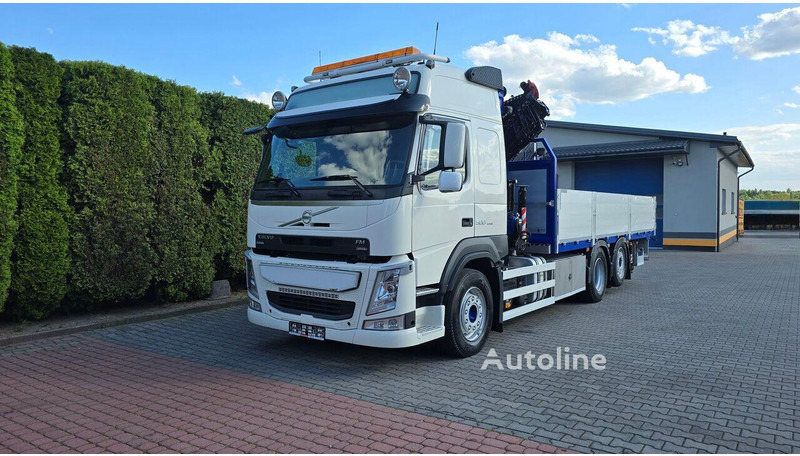 Volvo FM 500 - Flatbed+crane 6x2 - Грузовик бортовой/ Платформа, Автоманипулятор: фото 1 Volvo FM 500 - Flatbed+crane 6x2 - Грузовик бортовой/ Платформа, Автоманипулятор: фото 1