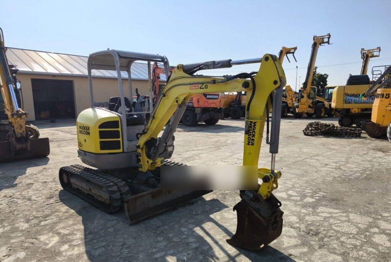 Мини-экскаватор WACKER NEUSON 28Z3 RD - Crawler mini excavator: фото 7