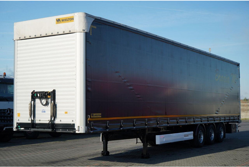 Wielton FIRANKA / MEGA / LOWDECK / MAŁO UŻYWANA / 80 TYS KM / OŚ PODNOSZ - Тентованный полуприцеп: фото 3 Wielton FIRANKA / MEGA / LOWDECK / MAŁO UŻYWANA / 80 TYS KM / OŚ PODNOSZ - Тентованный полуприцеп: фото 3