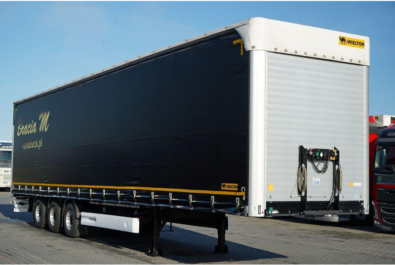 Wielton FIRANKA / MEGA / LOWDECK / MAŁO UŻYWANA / 80 TYS KM / OŚ PODNOSZ - Тентованный полуприцеп: фото 1 Wielton FIRANKA / MEGA / LOWDECK / MAŁO UŻYWANA / 80 TYS KM / OŚ PODNOSZ - Тентованный полуприцеп: фото 1