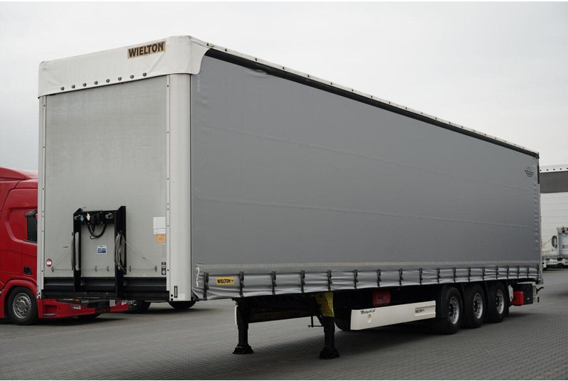 Wielton / FIRANKA / MEGA / LOWDECK / OŚ PODNOSZONA / SAF - Тентованный полуприцеп: фото 1 Wielton / FIRANKA / MEGA / LOWDECK / OŚ PODNOSZONA / SAF - Тентованный полуприцеп: фото 1
