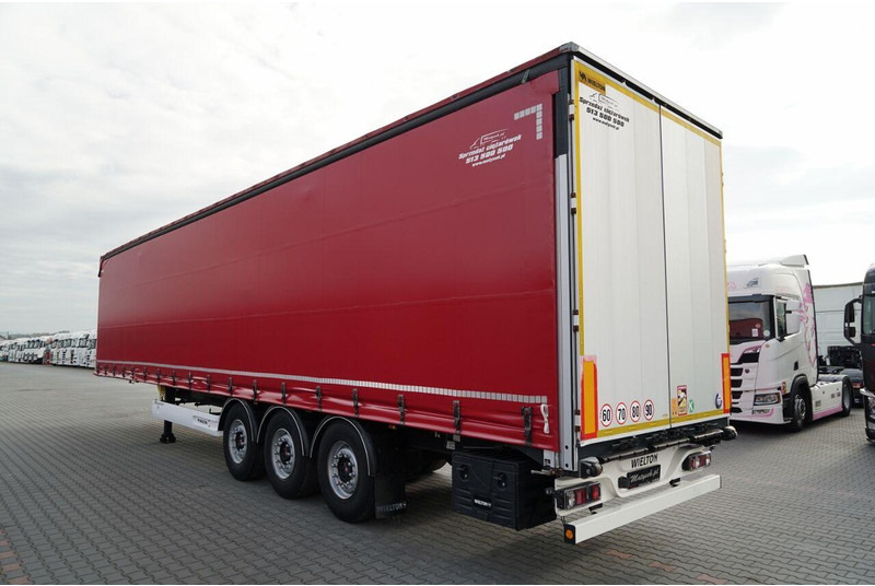 Wielton FIRANKA STANDARD / MULDA DO STALI - 9 M  / OŚ PODNOSZONA / SAF / - Тентованный полуприцеп: фото 3 Wielton FIRANKA STANDARD / MULDA DO STALI - 9 M  / OŚ PODNOSZONA / SAF / - Тентованный полуприцеп: фото 3