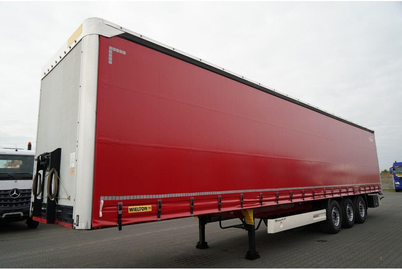 Wielton FIRANKA STANDARD / MULDA DO STALI - 9 M  / OŚ PODNOSZONA / SAF - Тентованный полуприцеп: фото 2 Wielton FIRANKA STANDARD / MULDA DO STALI - 9 M  / OŚ PODNOSZONA / SAF - Тентованный полуприцеп: фото 2