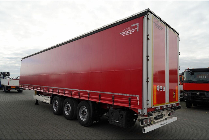 Wielton FIRANKA STANDARD / MULDA DO STALI - 9 M  / OŚ PODNOSZONA / SAF - Тентованный полуприцеп: фото 3 Wielton FIRANKA STANDARD / MULDA DO STALI - 9 M  / OŚ PODNOSZONA / SAF - Тентованный полуприцеп: фото 3