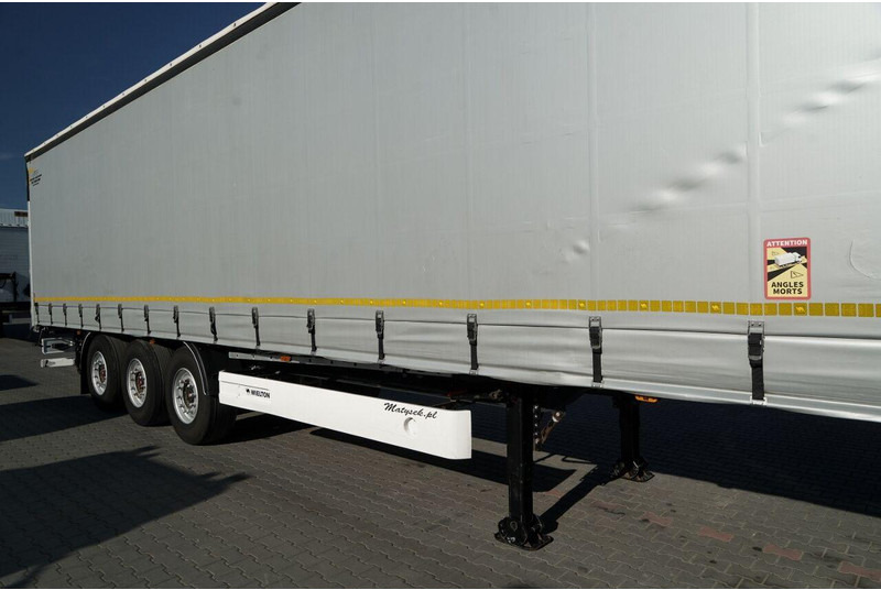 Тентованный полуприцеп Wielton FIRANKA / STANDARD / OŚ PODNOSZONA / DACH PODNOSZONY / SAF: фото 9