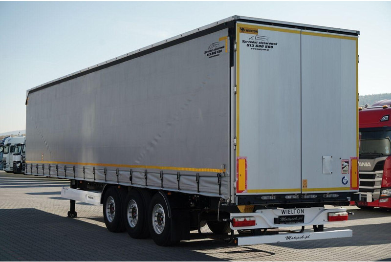 Тентованный полуприцеп Wielton FIRANKA / STANDARD / OŚ PODNOSZONA / DACH PODNOSZONY / SAF: фото 6
