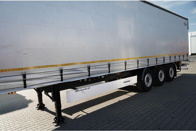 Тентованный полуприцеп Wielton FIRANKA / STANDARD / OŚ PODNOSZONA / DACH PODNOSZONY / SAF: фото 10