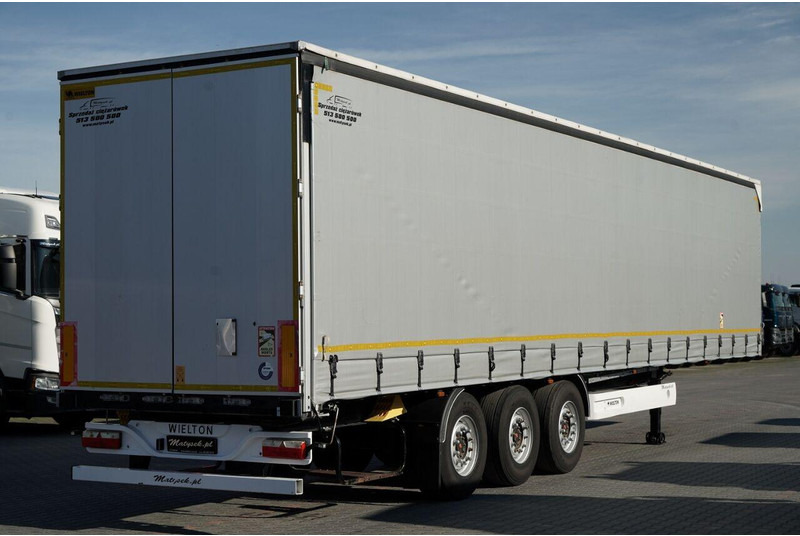 Тентованный полуприцеп Wielton FIRANKA / STANDARD / OŚ PODNOSZONA / DACH PODNOSZONY / SAF: фото 8
