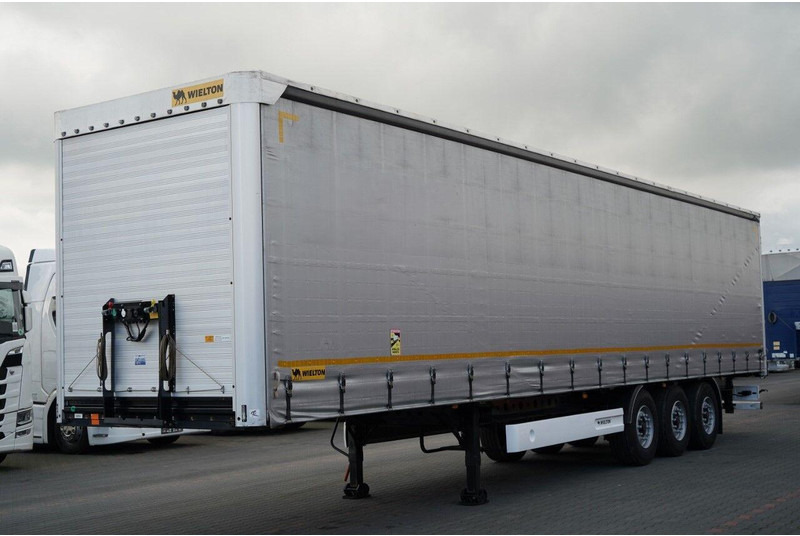Wielton FIRANKA / STANDARD / OŚ PODNOSZONA / PLANDEKA ZBROJONA - Тентованный полуприцеп: фото 3 Wielton FIRANKA / STANDARD / OŚ PODNOSZONA / PLANDEKA ZBROJONA - Тентованный полуприцеп: фото 3