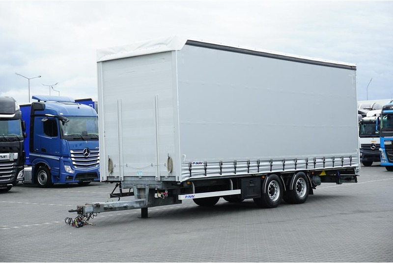 Panav TANDEM / DŁ. 8,35 M / FIRANKA / 20 PALET - Тентованный прицеп: фото 2 Panav TANDEM / DŁ. 8,35 M / FIRANKA / 20 PALET - Тентованный прицеп: фото 2