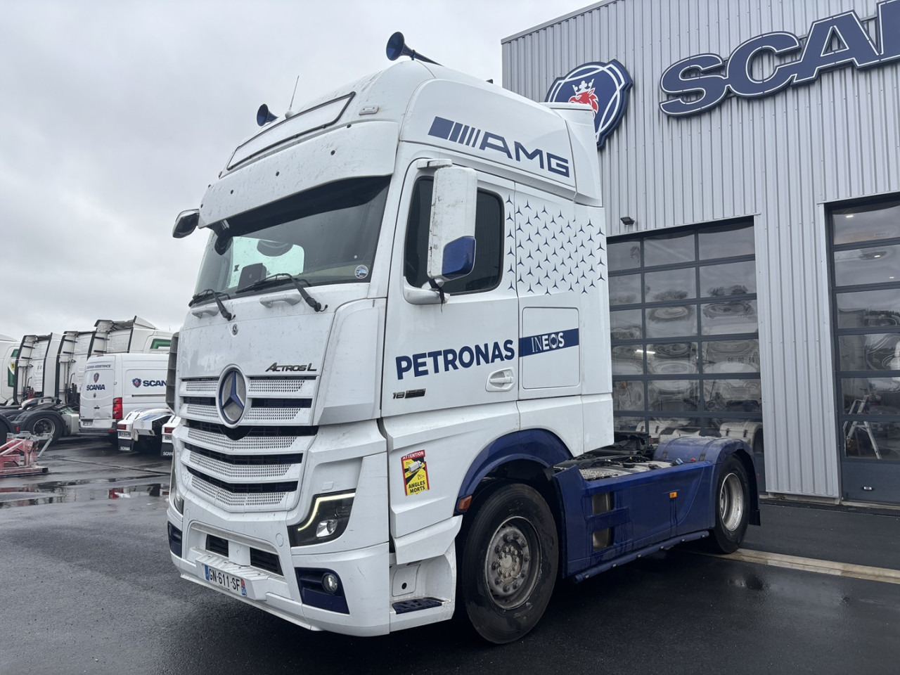 MERCEDES-BENZ ACTROS 1858 - Тягач: фото 1 MERCEDES-BENZ ACTROS 1858 - Тягач: фото 1