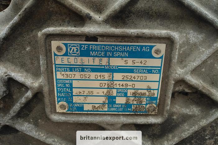 ZF Ecolite S5-42 Manual Gearbox – 5-Speed | Fits Nissan Atleon Trucks - Коробка передач: фото 3 ZF Ecolite S5-42 Manual Gearbox – 5-Speed | Fits Nissan Atleon Trucks - Коробка передач: фото 3