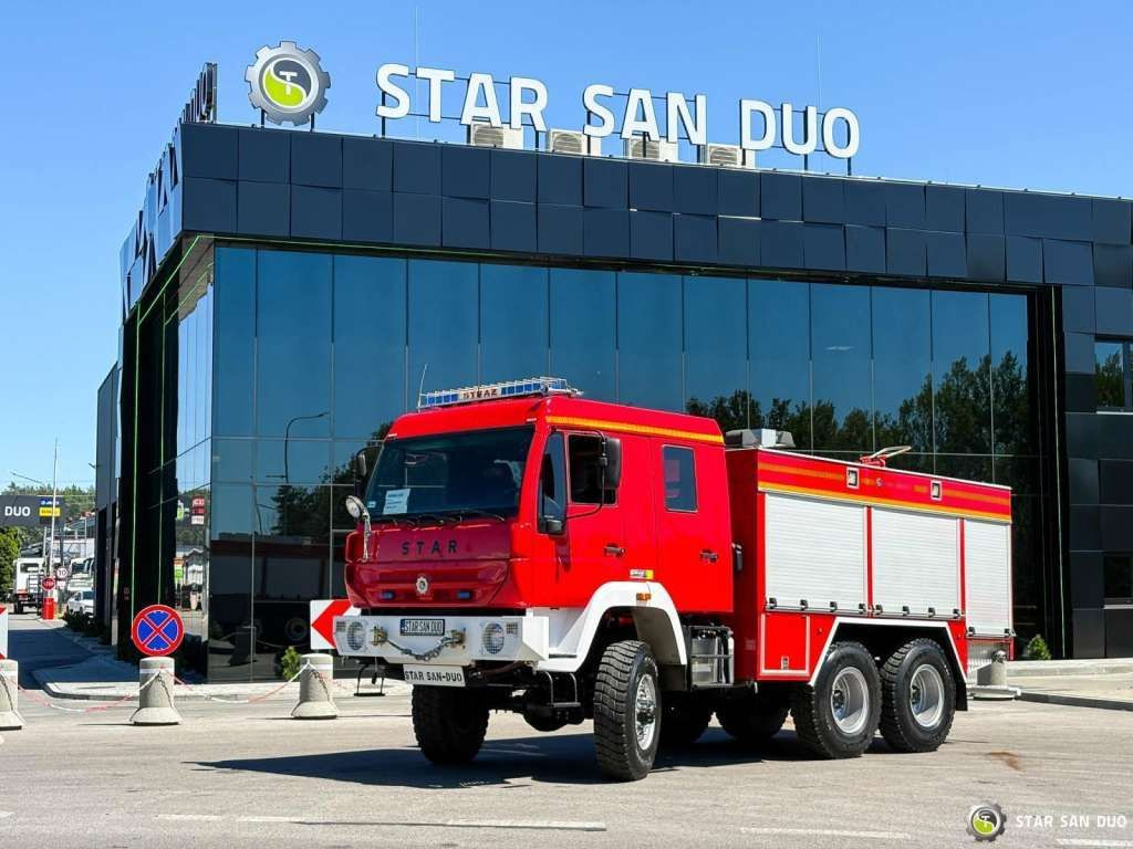 MAN Star 266 MAN 6x6 Fire Truck Feuerwehr - Грузовик: фото 1 MAN Star 266 MAN 6x6 Fire Truck Feuerwehr - Грузовик: фото 1