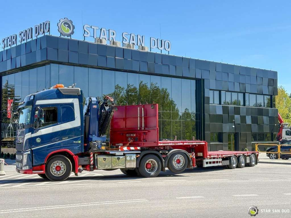 HRD Semitrailer Low Loader NRD NTS 3 Axle Tieflader - Низкорамный полуприцеп: фото 4 HRD Semitrailer Low Loader NRD NTS 3 Axle Tieflader - Низкорамный полуприцеп: фото 4