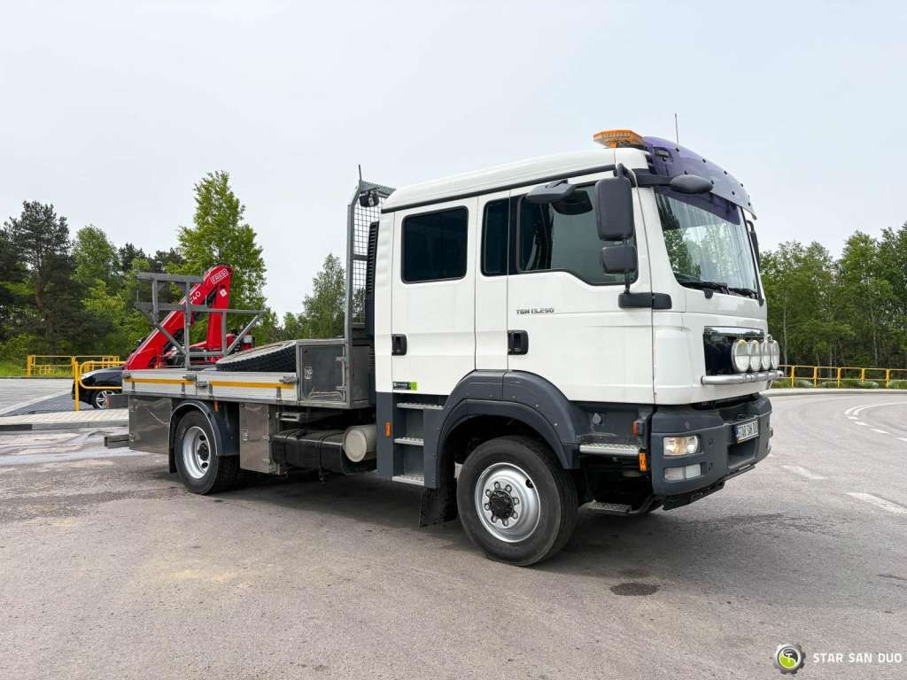 MAN TGM 13.290 4x4 FASSI F40B22 Crane Camper DOKA - Автоманипулятор: фото 3 MAN TGM 13.290 4x4 FASSI F40B22 Crane Camper DOKA - Автоманипулятор: фото 3
