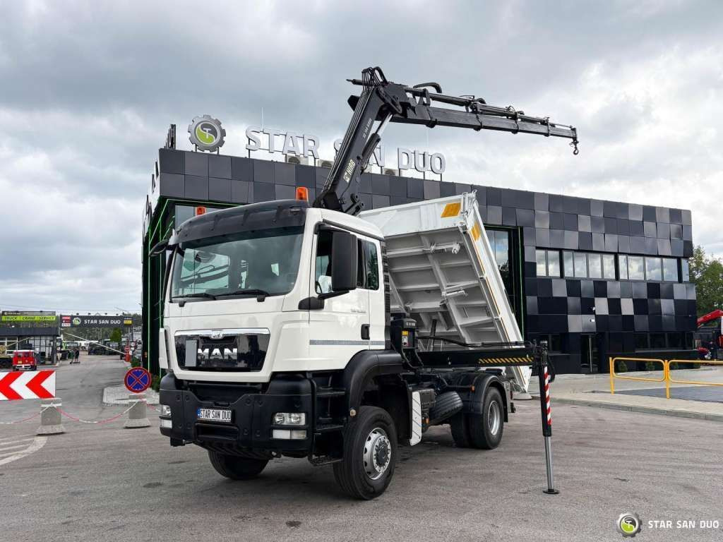MAN TGS 18.360 4x4 HIAB 144 E-4 Crane Kipper - Самосвал: фото 1 MAN TGS 18.360 4x4 HIAB 144 E-4 Crane Kipper - Самосвал: фото 1