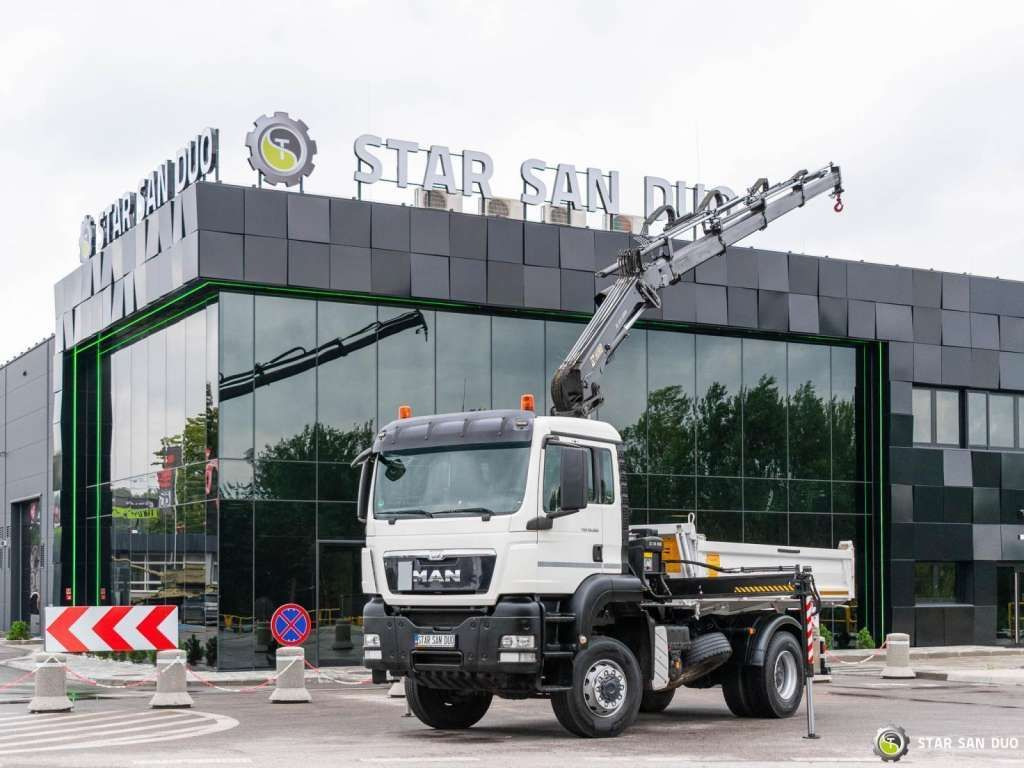 MAN TGS 18.360 4x4 HIAB 144 E-4 Crane Kipper - Самосвал: фото 3 MAN TGS 18.360 4x4 HIAB 144 E-4 Crane Kipper - Самосвал: фото 3