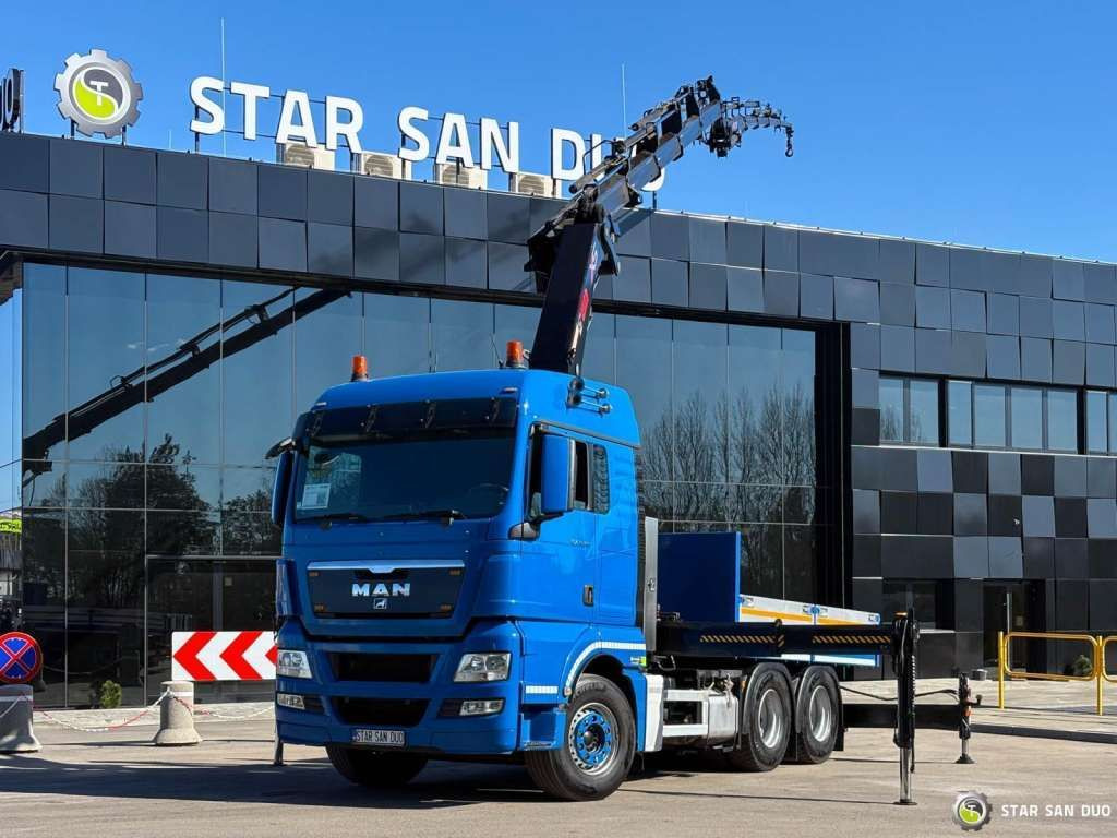 MAN TGS 33.480 6x4 HIAB 377E-5 HIPRO Crane - Автоманипулятор: фото 4 MAN TGS 33.480 6x4 HIAB 377E-5 HIPRO Crane - Автоманипулятор: фото 4