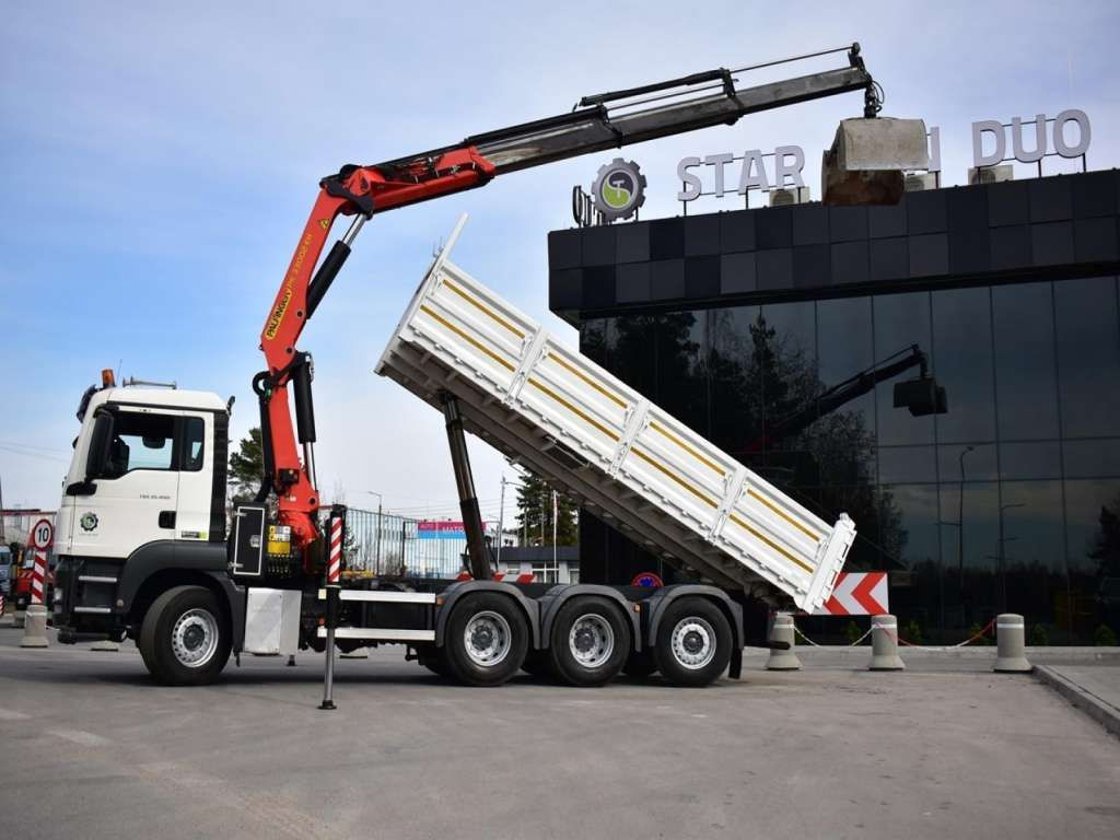 MAN  TGS 35.400 8X4 PALFINGER PK 33002 CRANE KIPPER в лизинг MAN  TGS 35.400 8X4 PALFINGER PK 33002 CRANE KIPPER: фото 8