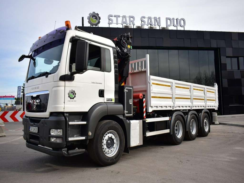 MAN  TGS 35.400 8X4 PALFINGER PK 33002 CRANE KIPPER в лизинг MAN  TGS 35.400 8X4 PALFINGER PK 33002 CRANE KIPPER: фото 9