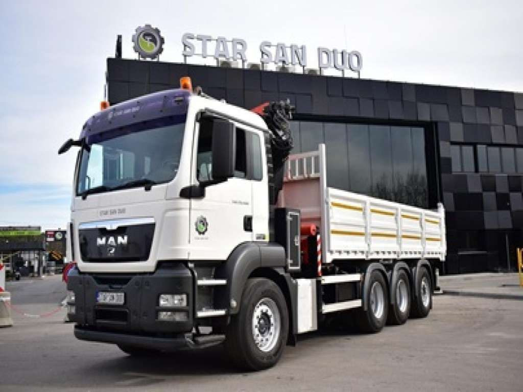 MAN TGS 35.400 8X4 PALFINGER PK 33002 CRANE KIPPER - Автоманипулятор: фото 4 MAN TGS 35.400 8X4 PALFINGER PK 33002 CRANE KIPPER - Автоманипулятор: фото 4