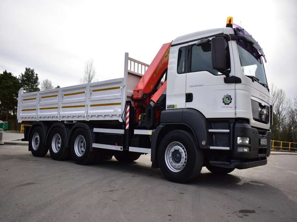 MAN TGS 35.400 8X4 PALFINGER PK 33002 CRANE KIPPER - Автоманипулятор, Самосвал: фото 3 MAN TGS 35.400 8X4 PALFINGER PK 33002 CRANE KIPPER - Автоманипулятор, Самосвал: фото 3