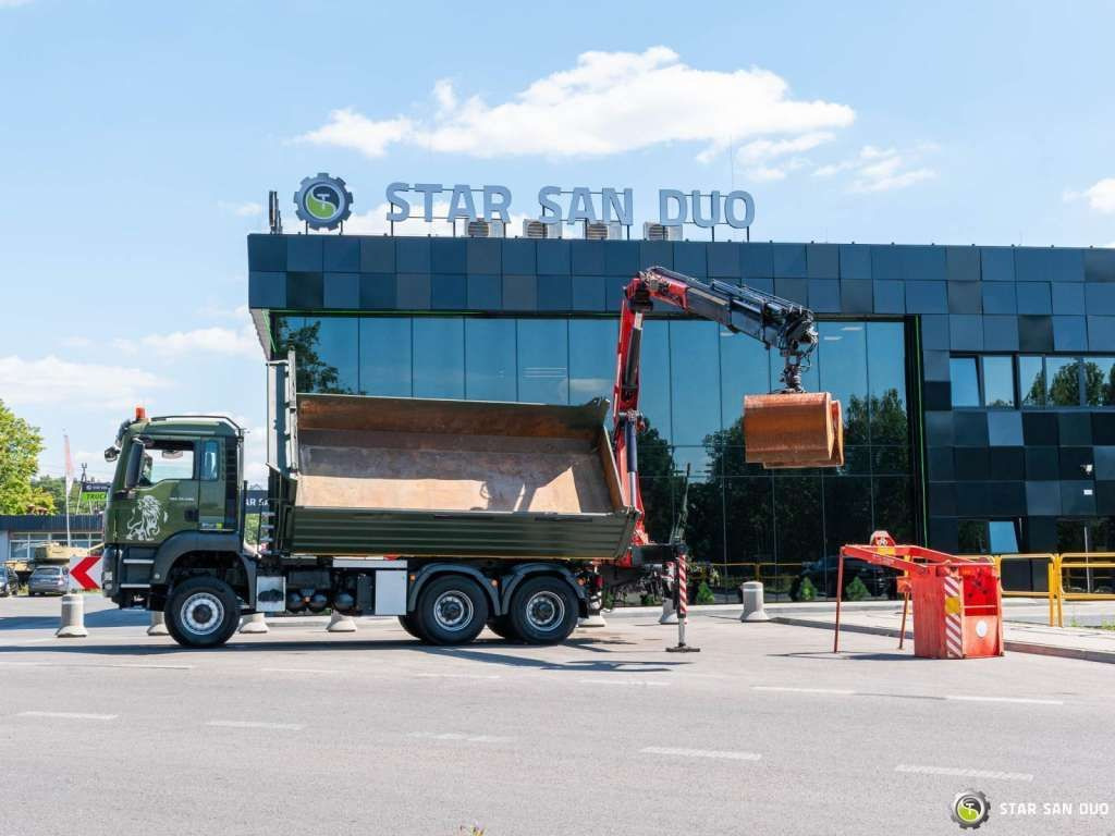 MAN TGS 35.480 PALFINGER PK 20002 HDS Grapple Tippe - Самосвал: фото 1 MAN TGS 35.480 PALFINGER PK 20002 HDS Grapple Tippe - Самосвал: фото 1