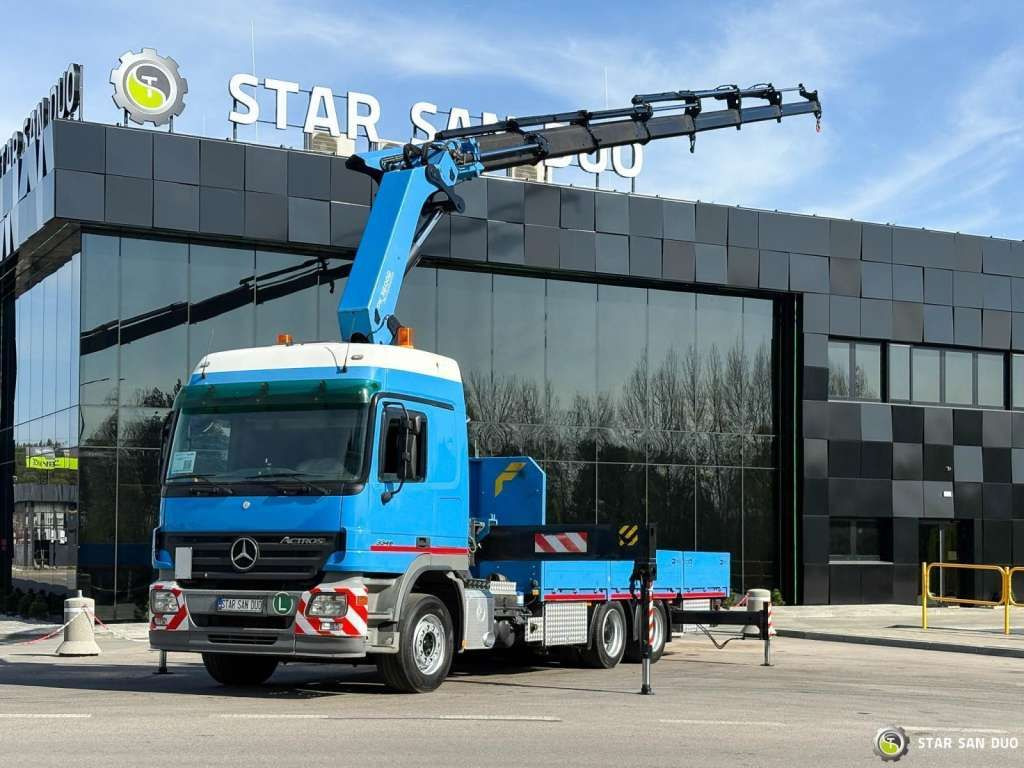 Mercedes-Benz ACTROS 2646L 6x4 PALFINGER 36002 Euro 5 Winch - Автоманипулятор: фото 3 Mercedes-Benz ACTROS 2646L 6x4 PALFINGER 36002 Euro 5 Winch - Автоманипулятор: фото 3