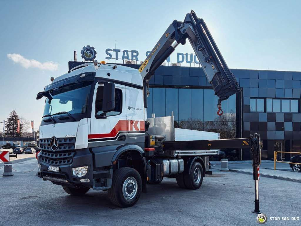 Mercedes-Benz AROCS 1851 PALFINGER PK 20002 Crane Kran - Автоманипулятор: фото 4 Mercedes-Benz AROCS 1851 PALFINGER PK 20002 Crane Kran - Автоманипулятор: фото 4